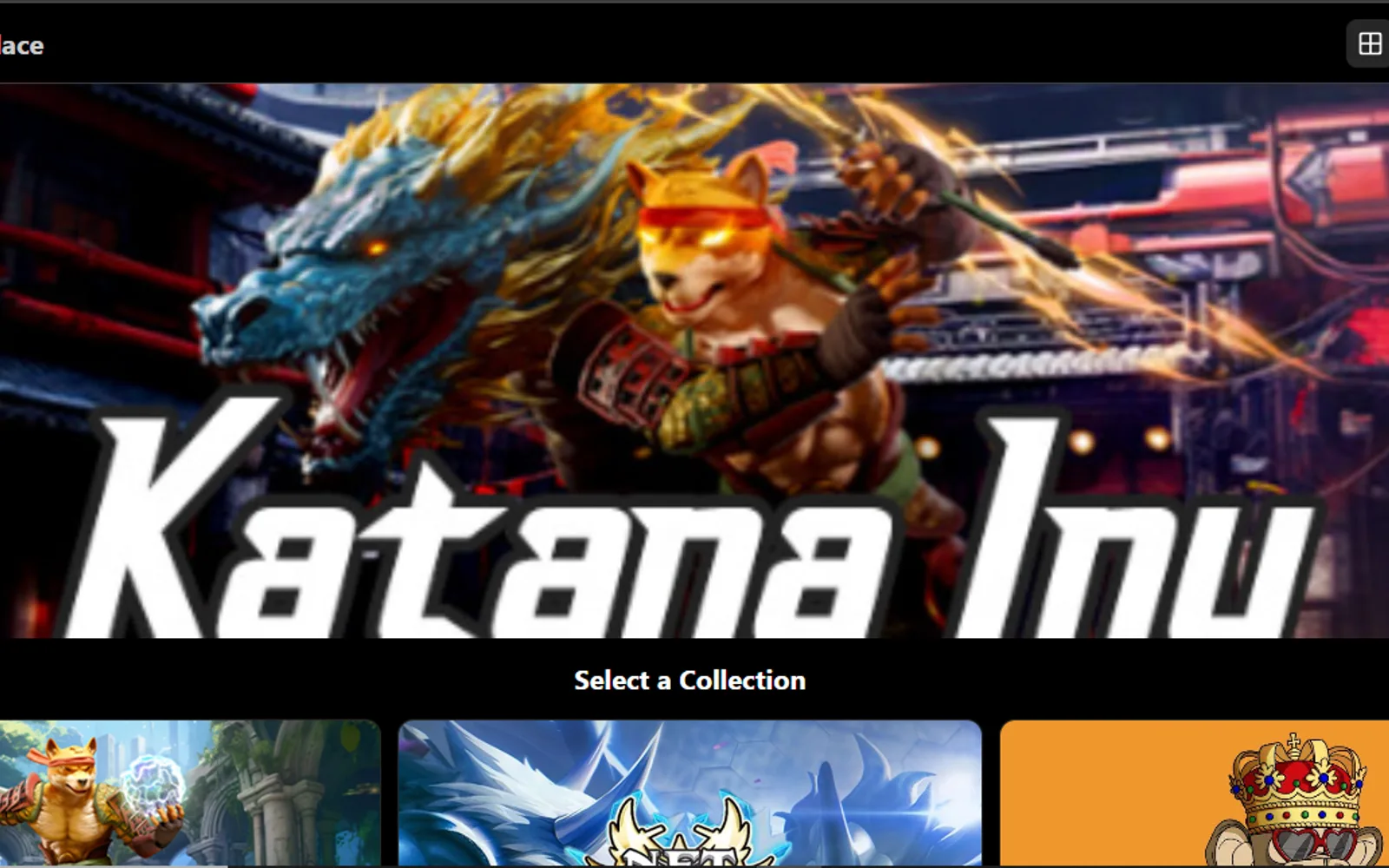 Katana Marketplace screenshot